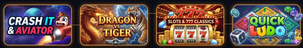 Royal X 777 game dashboard image showing online casino games and mobile earning platform